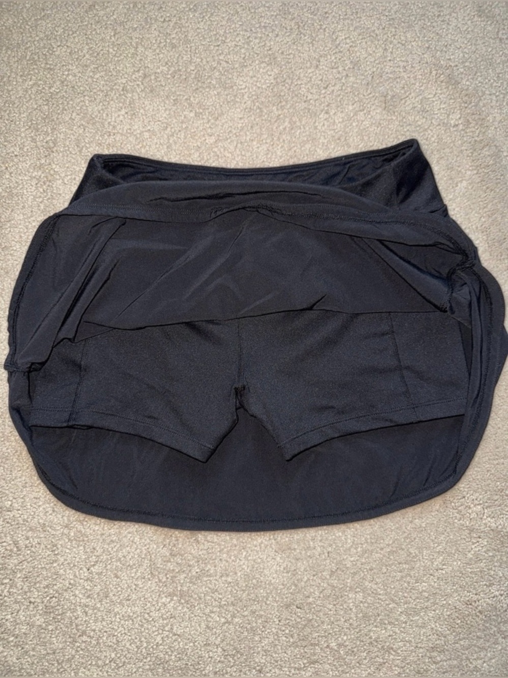 Zella Black Golf Skort